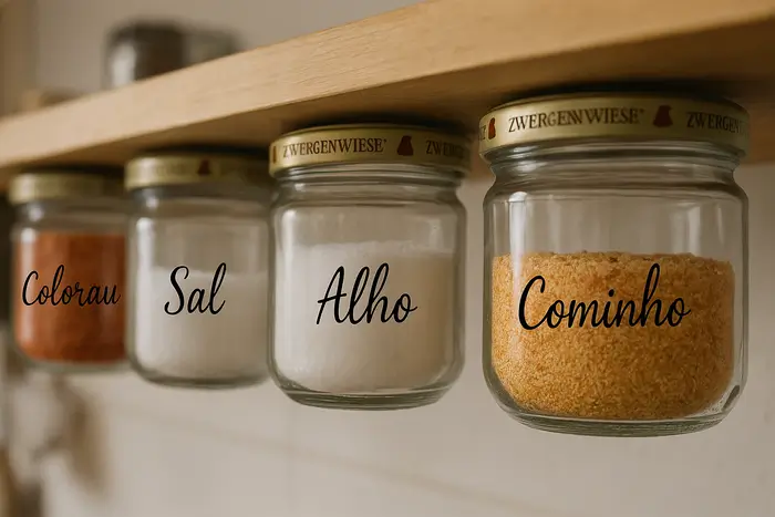 Porta temperos personalizados
